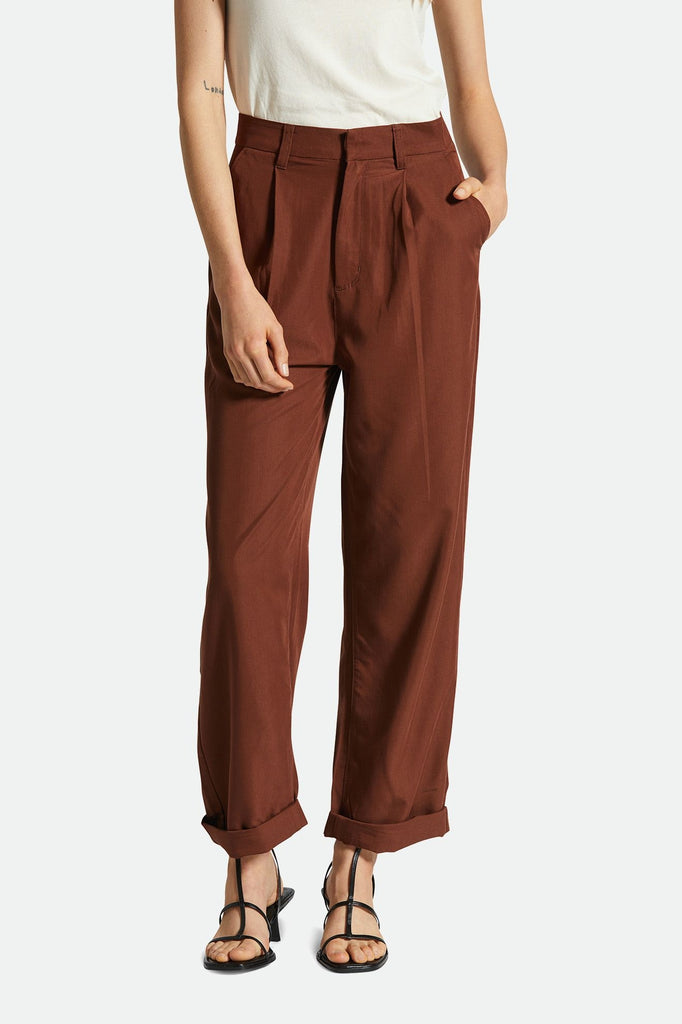 Women's Fit, Front View | Victory Trouser Pant - Sepia