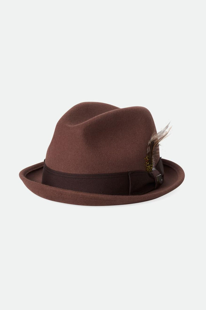 Brixton Gain Fedora - Bison