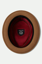 Unisex Stout Pork Pie in the color Tan - Additional Laydown image