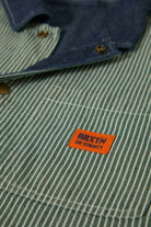 Men's Assembly Reversible Chore Jacket in the color Indigo/Pine Needle/Whitecap - Additional Laydown image