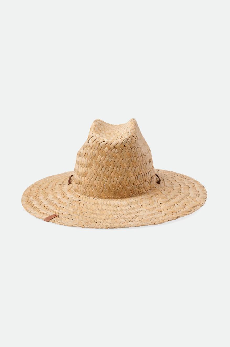 Brixton Unisex Bells II Lifeguard Hat - Tan/Tan | Back