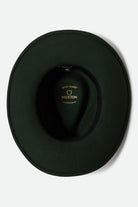 Unisex Scottsdale WTHR GUARD™ Cowboy Hat in the color Moss - Additional Laydown image