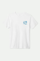 Men's Paco S/S Tailored T-Shirt in the color White - Front Product View