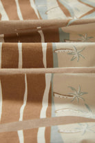 Men's Charter Print S/S Shirt in the color Whitecap Scenic Trip - Additional Laydown image