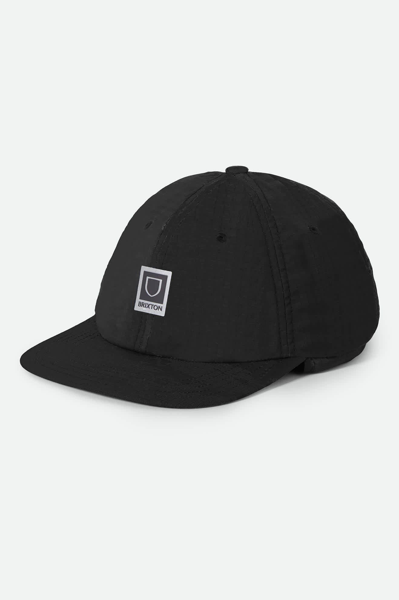 Unisex Journey Water Hat in the color Black - Front Product Laydown Image