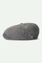 Unisex Brood Newsboy Cap in the color Grey/Black - Additional Style View