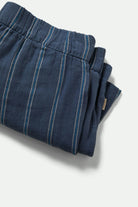 Women's Wandering Short in the color Berring Sea/White - Additional Laydown image