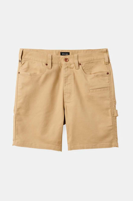 Brixton Men's Builders Carpenter Stretch Short - Sand | Main