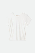 Brixton Women's Betty Baby Tee - White | Profile