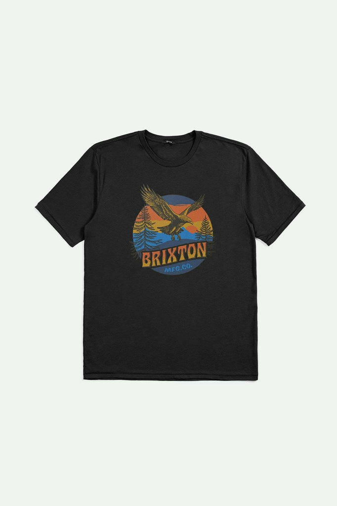 Brixton Men's Ridgewood S/S Tailored T-Shirt - Black | Main