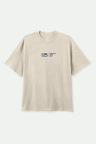 Men's Union Heavyweight Relaxed T-Shirt in the color Cream Classic Wash - Front Product View