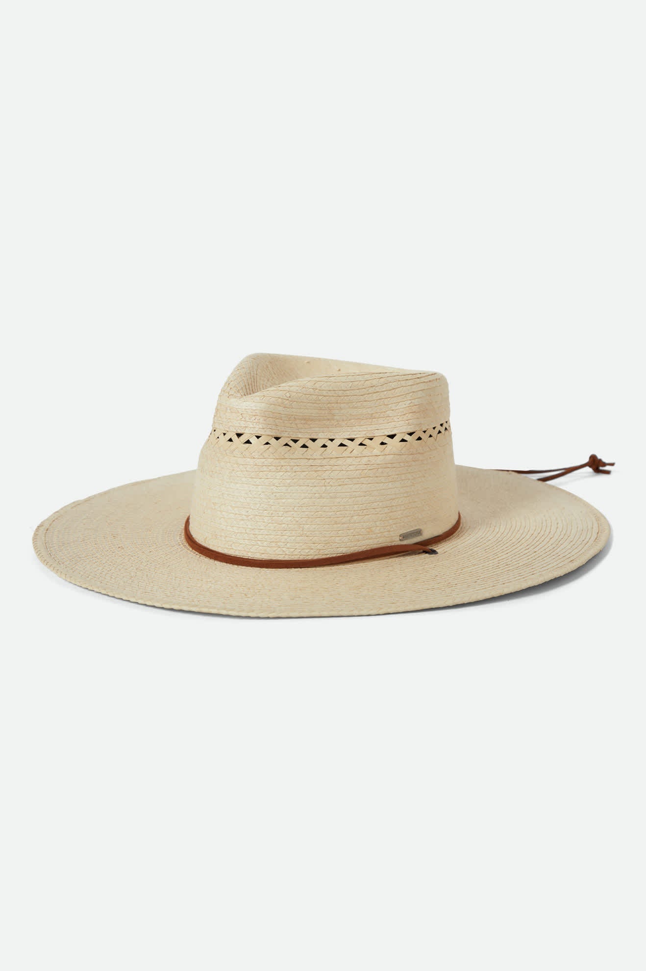 Unisex Beck Straw Rancher Hat in the color Natural - Front Product View