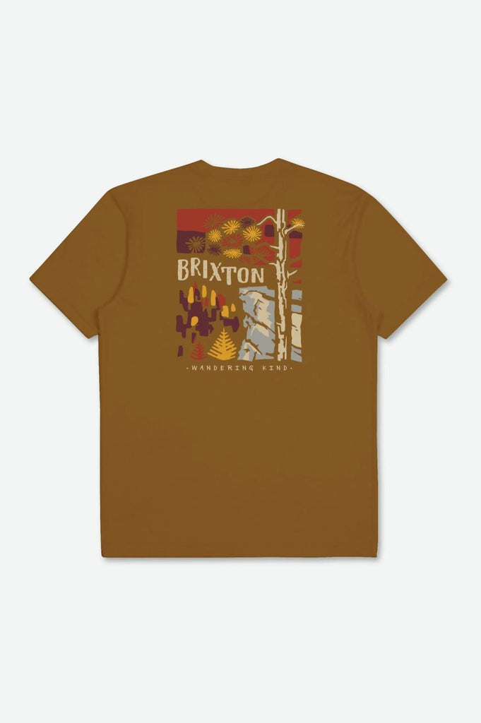 Brixton Highview S/S Standard Tee - Golden Brown