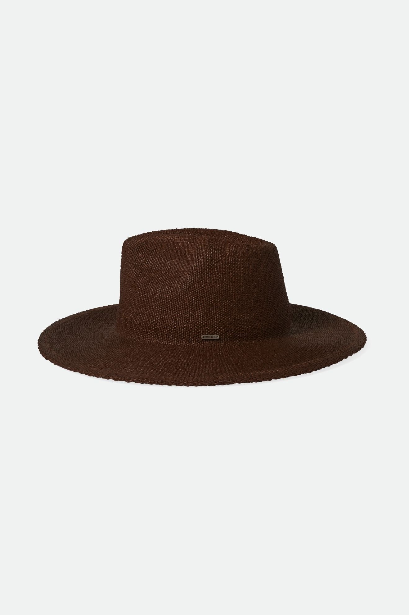 Brixton Unisex Cohen Cowboy Straw Hat - Dark Earth | Extra Shot