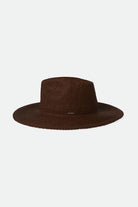 Brixton Unisex Cohen Cowboy Straw Hat - Dark Earth | Extra Shot
