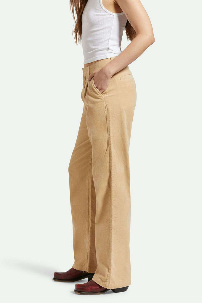 Women's Side Fit | Ludlow Trouser Pant - Oat Milk