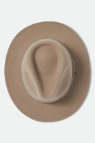 Unisex Messer Fedora in the color Timeless Taupe - Additional Laydown image