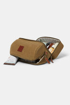 Brixton Unisex Traveler Dopp Kit - Olive Brown | Extra Shot 2