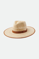 Brixton Women's Jo Straw Rancher Hat - Natural/Tan | Main