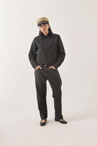Women's Mechanics Women's Garage Zip Jacket in the color Black - Women's Front Fit Image