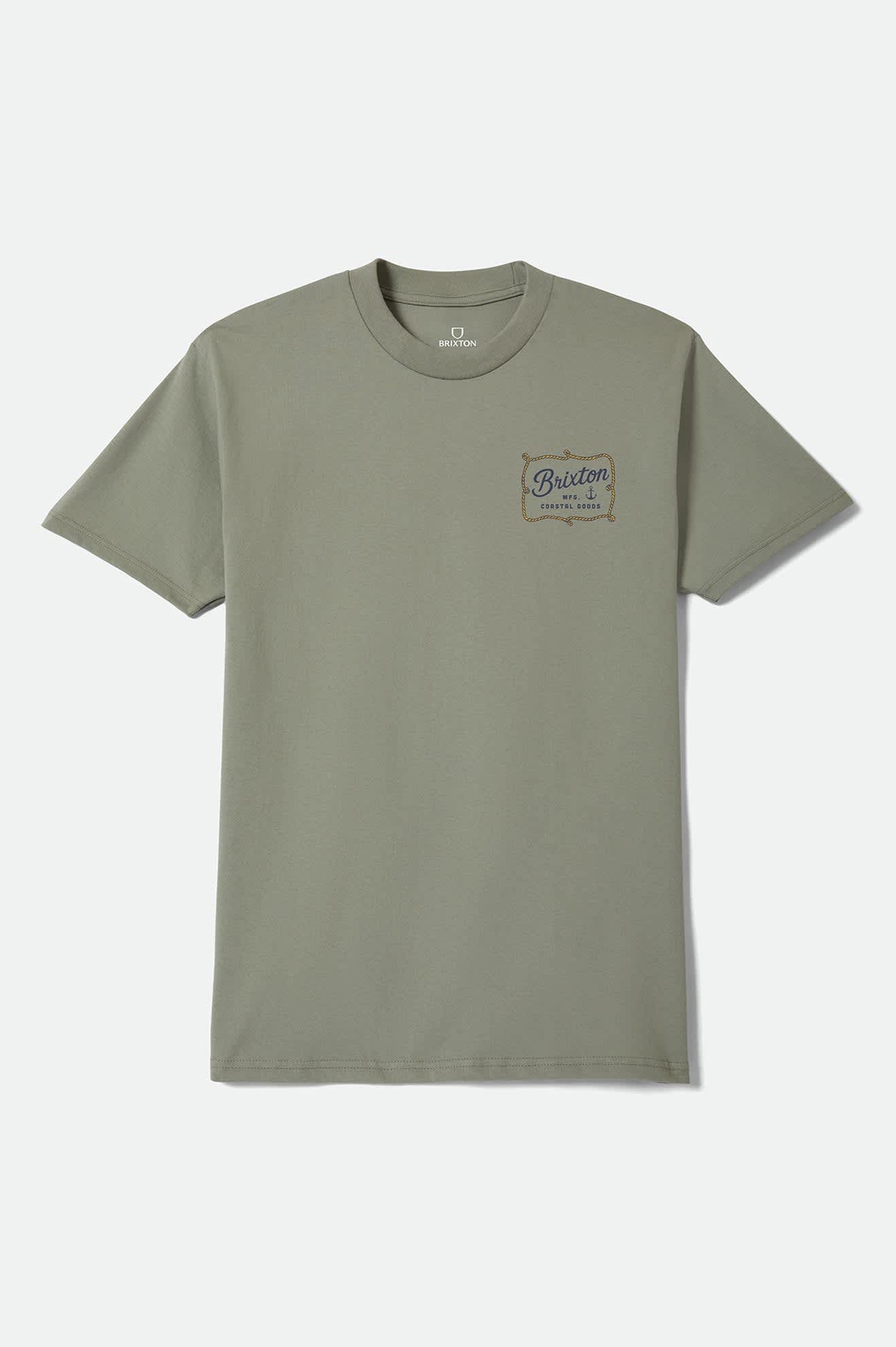 Men's Anchor Standard T-Shirt in the color Desert Sage - Front Product Laydown Image
