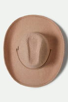 Women's Austin Straw Cowboy Hat in the color Soft Pink - Additional Laydown image