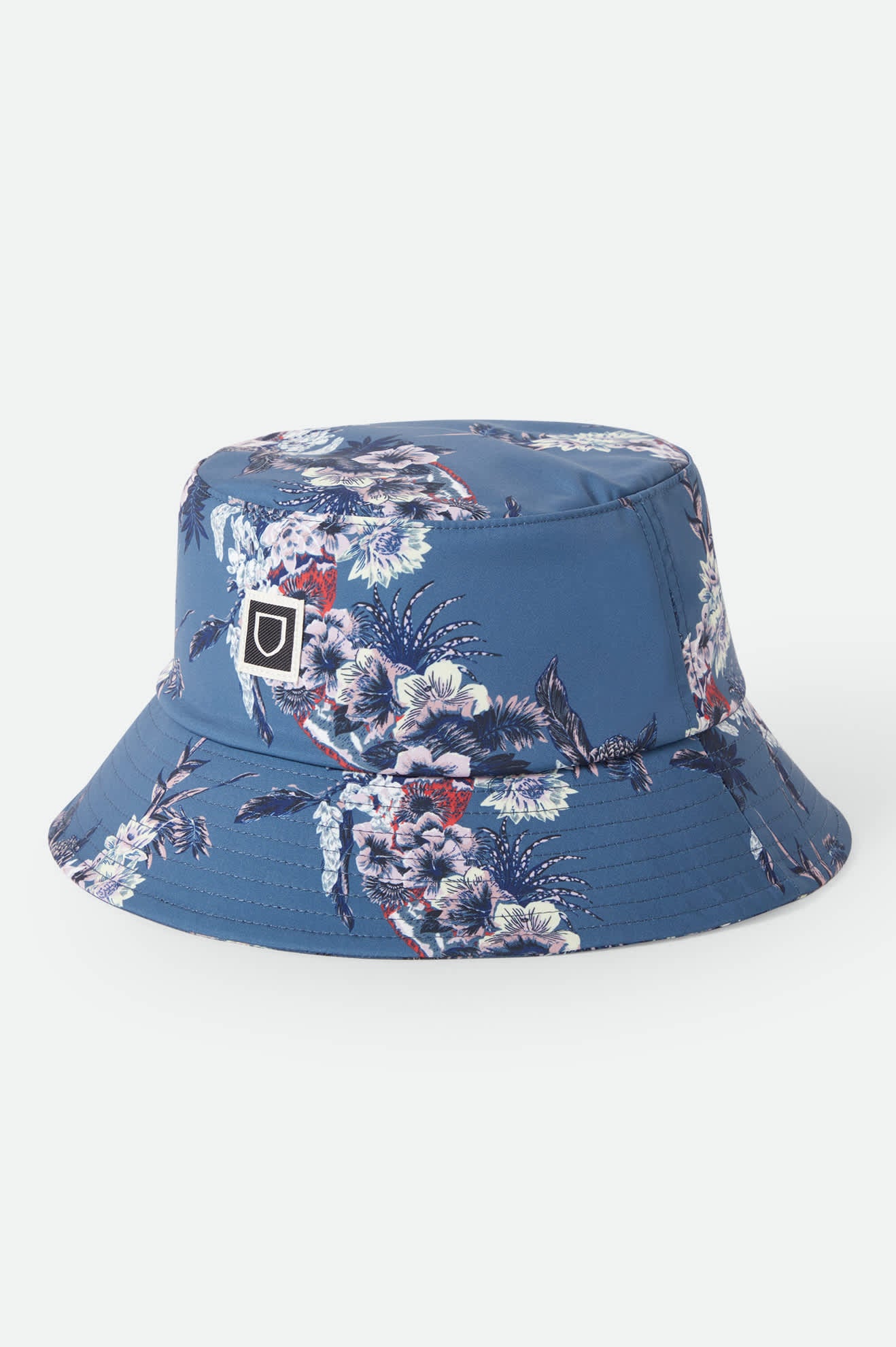 Unisex Eldon Water Packable Bucket Hat in the color Midnight Blue - Front Product Laydown Image