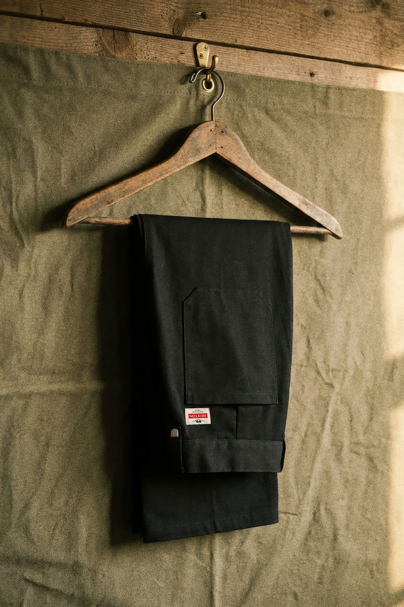 Men's Trademark Chino Pant in the color Black - Additional Laydown image