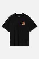 Men's Colt 45 Everytime Short Sleeve Oversized T-Shirt in the color Black - Front Product Laydown Image