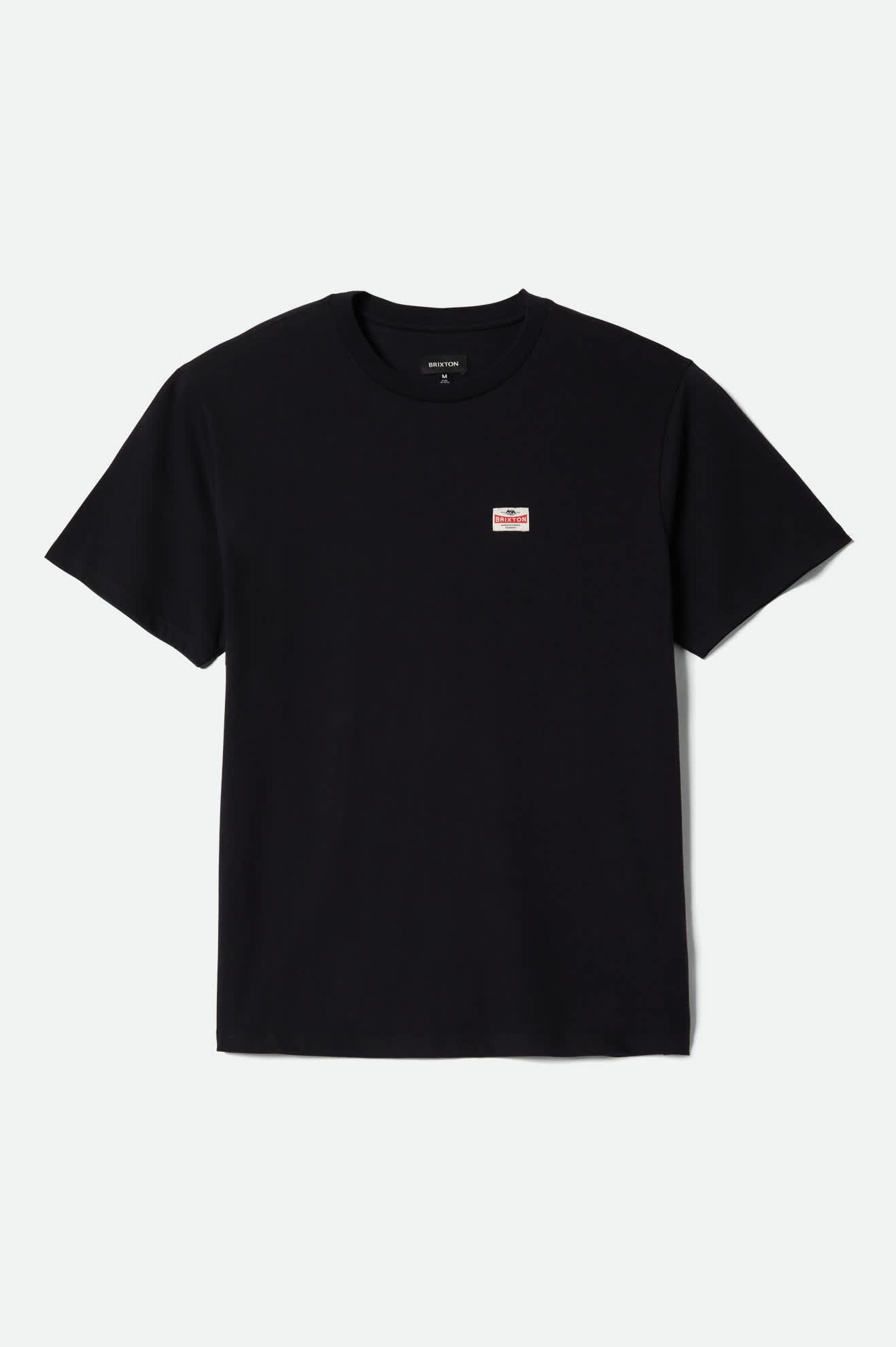Men's Void S/S Standard T-Shirt in the color Black Worn Wash - Front Product View