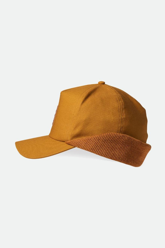 Brixton Builders Ear Flap Cap - Golden Brown