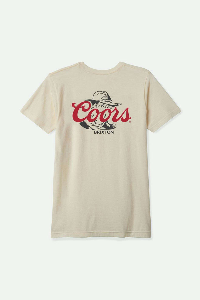 Back Laydown Image for Coors Wayne S/S Standard T-Shirt - Natural