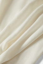 Women's Carefree Organic Garment Dye Slim L/S T-Shirt in the color Off White - Additional Laydown image