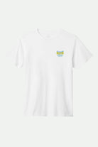Men's Horsepower S/S Standard T-Shirt in the color White - Front Product View