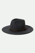 Unisex Hawkins WTHR GUARD™ Cowboy Hat in the color Asphalt/Brown - Front Product View