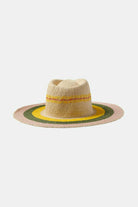 Brixton Women's Pauma Straw Fedora - Natural | Back