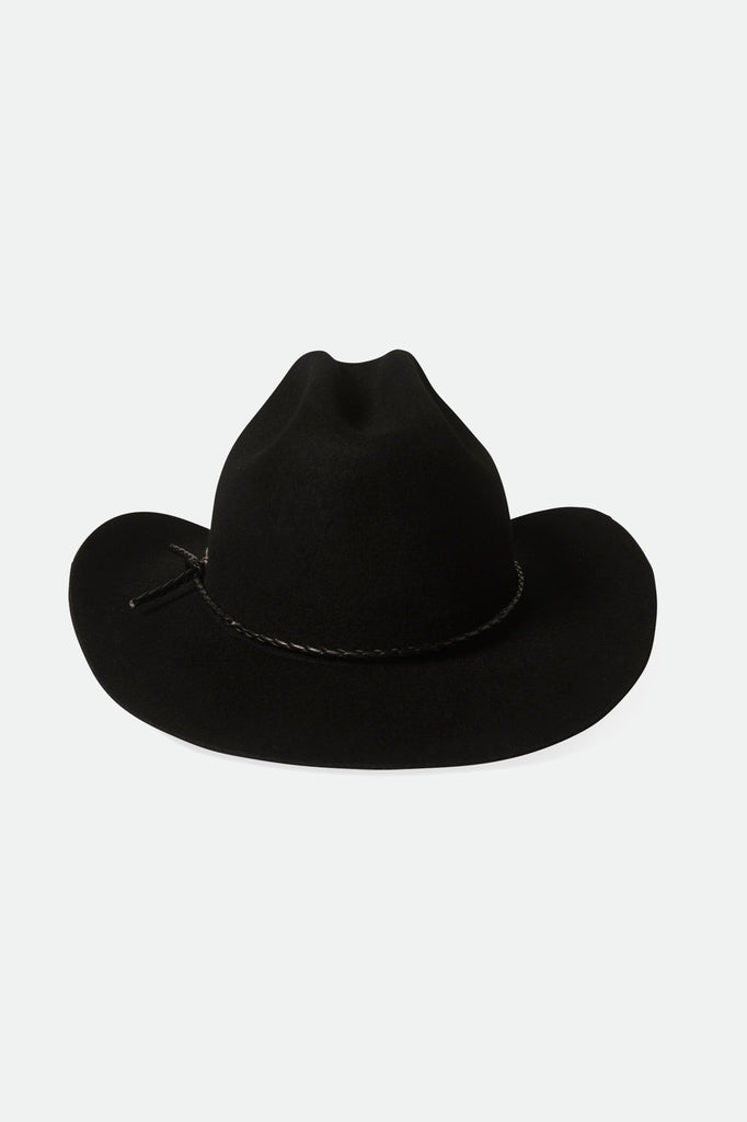Brixton Unisex Range Cowboy Hat - Black | Back