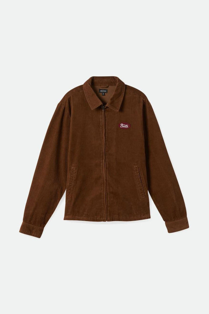 Brixton Utopia Mens Lightweight Jacket - Bison Cord