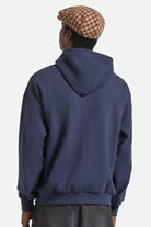 Unisex Hooligan Flat Cap in the color Sand/Brown - Men's Back View