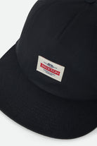 Unisex Pinnacle Snapback in the color Washed Black - Additional Laydown image
