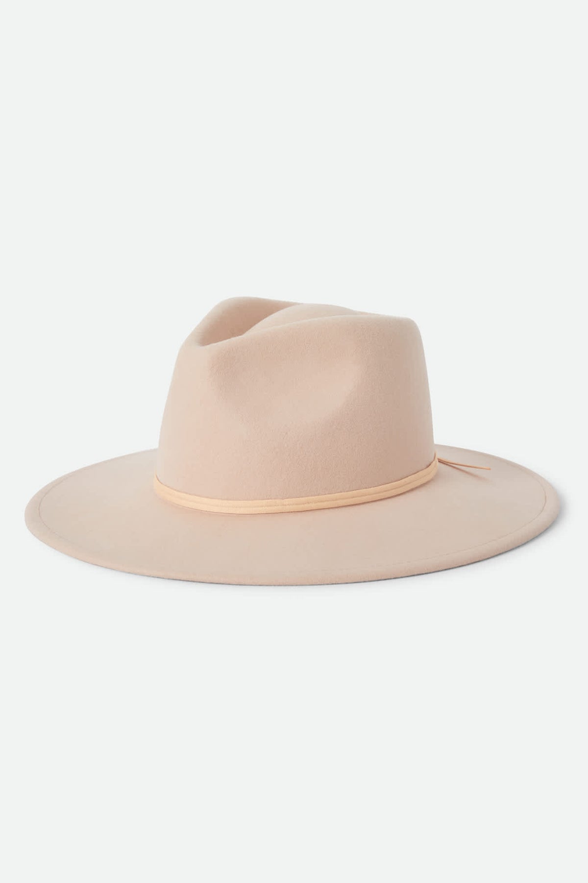 Women's Juniper Packable Hat in the color Blush - Front Product Laydown Image