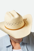 Unisex Laredo Panama Straw Cowboy Hat in the color Catalina Sand - Additional Fit image