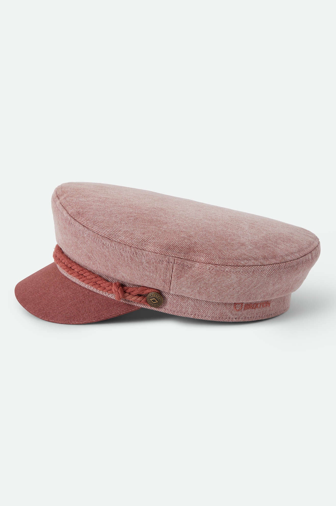 Unisex Fiddler Fisherman Cap in the color Pink Colorblock - Additional Laydown image