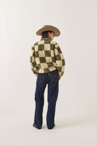 Women's Delilah Quilted Jacket in the color Surplus/Natural - Additional Fit image