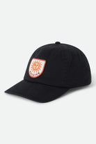 Unisex Sunny Days Alpha Snapback in the color Black - Front Product Laydown Image
