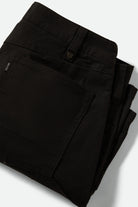 Men's Builders Carpenter Baggy Short in the color Washed Black - Additional Laydown image