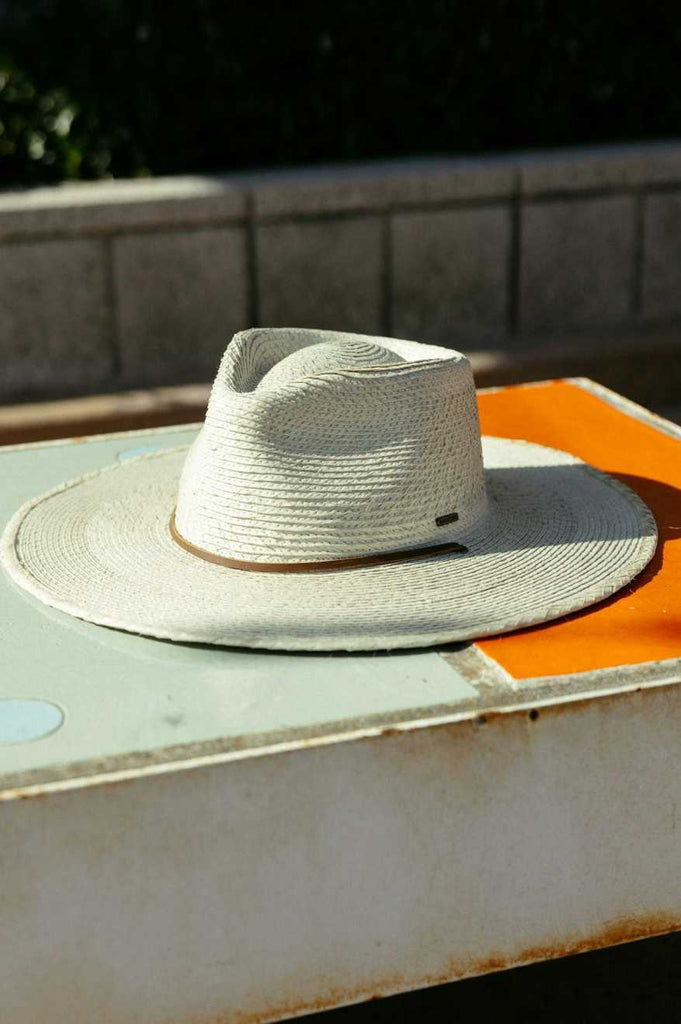 Brixton Unisex Morrison Wide Brim Sun Hat - Natural | Extra Shot 3