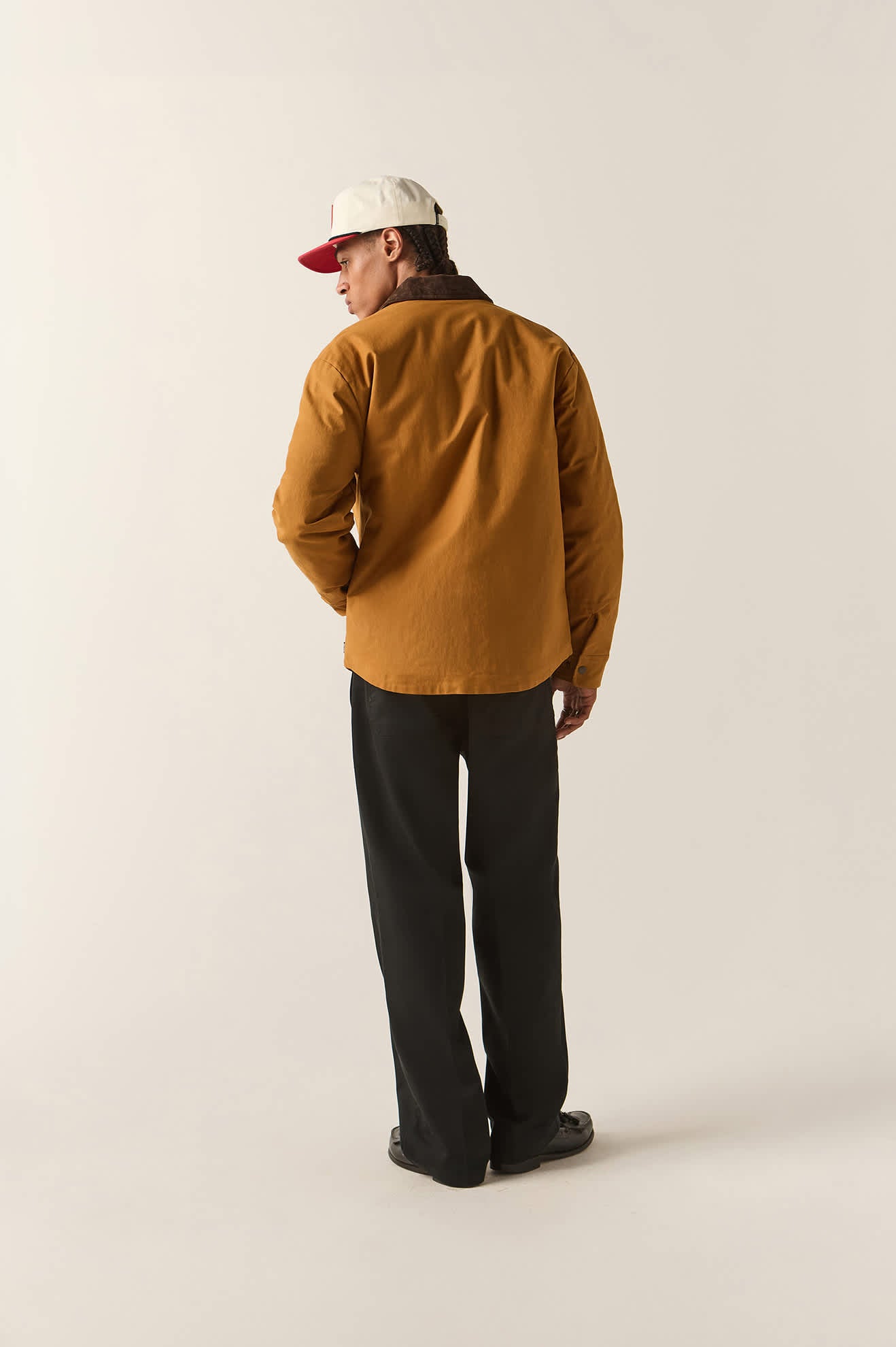Men's Coors Durham Lined Jacket in the color Golden Brown - Additional Fit image