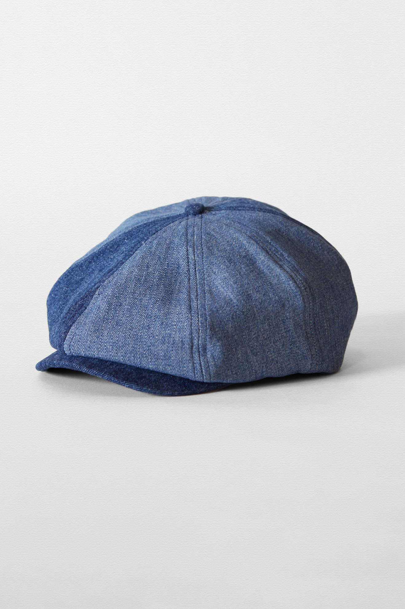 Brixton Unisex Reserve Assembly Brood Newsboy Cap - Union Herringbone | Main