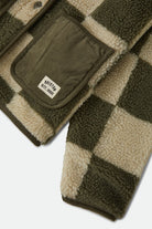 Women's Delilah Quilted Jacket in the color Surplus/Natural - Additional Laydown image